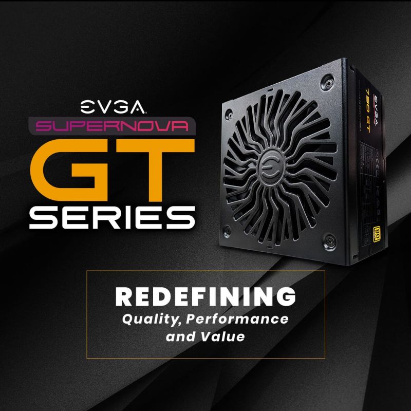 EVGA推出SUPERNOVA GT系列電源，獨特的風扇格柵設計