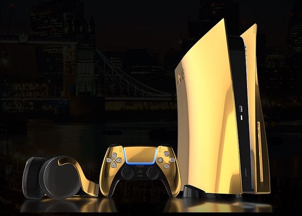 搭配金手柄24K黃金限量版索尼PS5公佈：預計今年推出