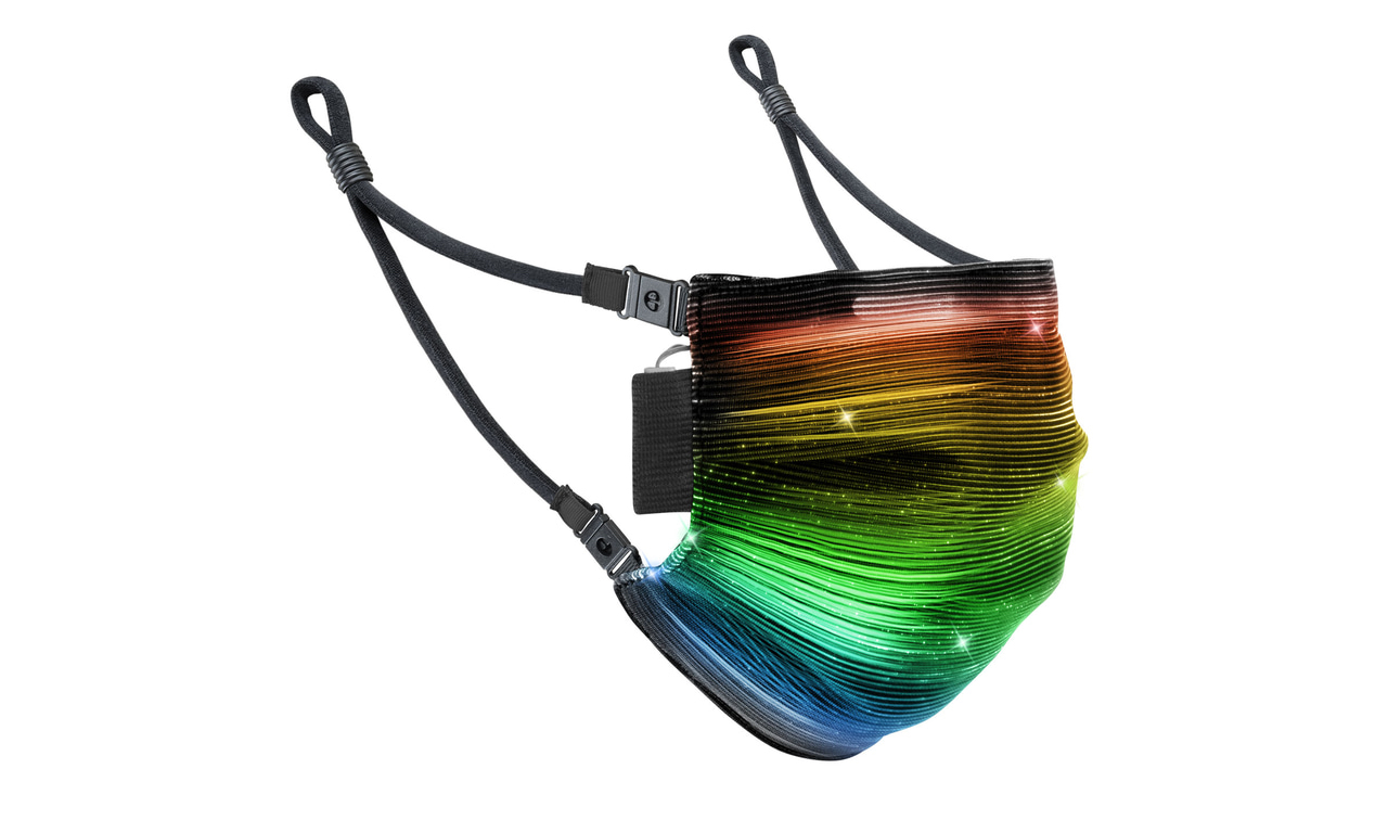閃爆！日本推出LED電競口罩，七色搭四種閃爍模式存在感爆炸