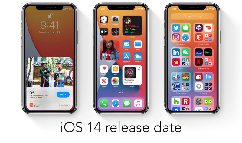 蘋果將於9月16日正式推送iOS 14與iPadOS 14更新