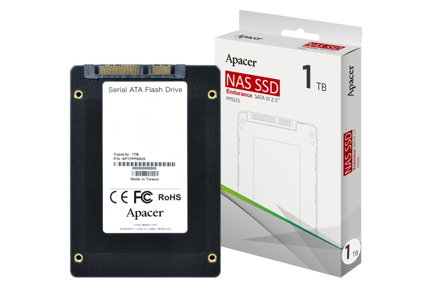 Apacer 推出 NAS 專用固態硬碟
